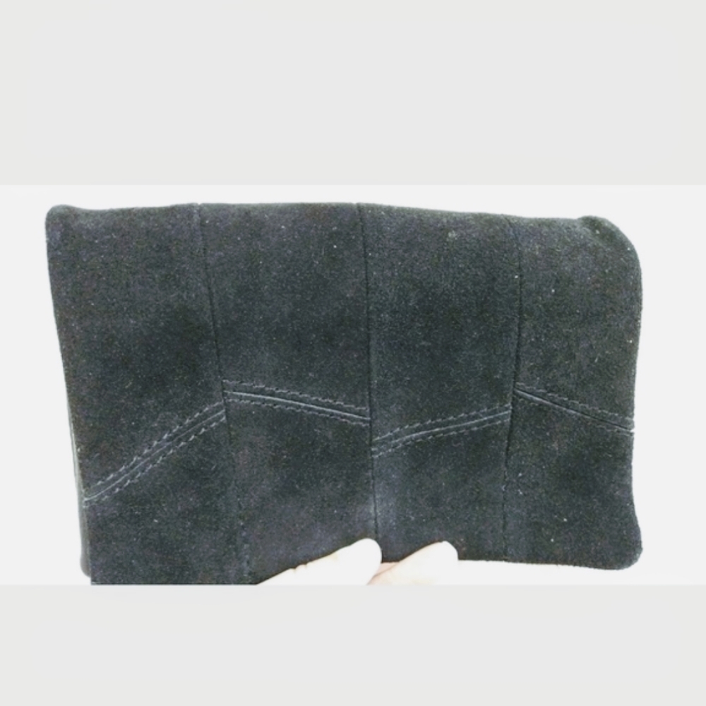 🍍Street Level Leather Clutch Black